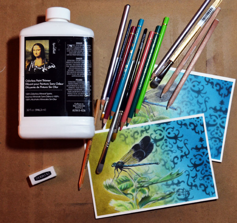 how to blend colored pencils