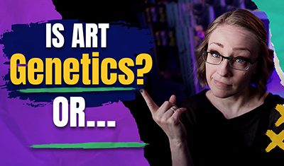 Is artistic talent genetics?