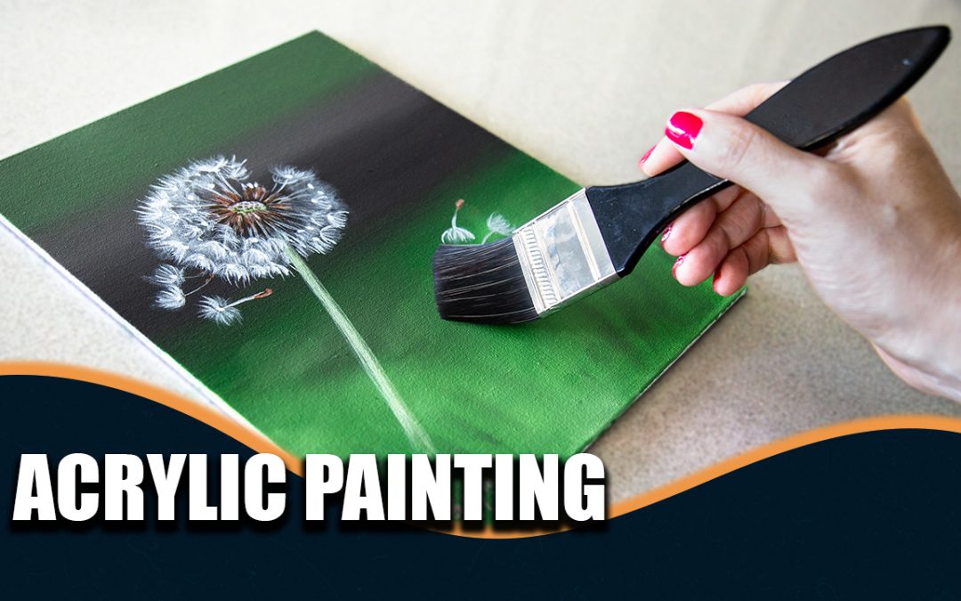 Easy Acrylic Painting Lesson for Beginners
