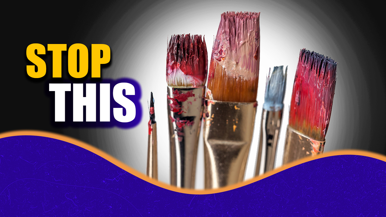 Stop Destroying Your Paint Brushes! Lachri Fine Art