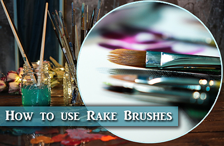 Rake Brush for painting fur – Review & Demo