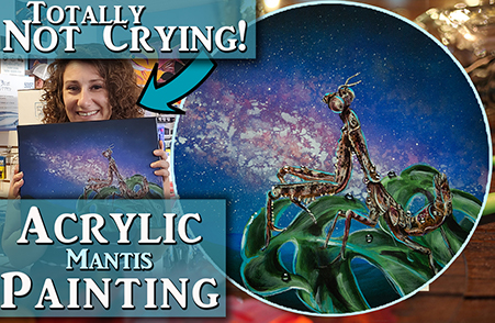 Acrylic Painting Tips &  making people cry again