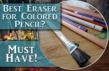 The best eraser for colored pencils!!