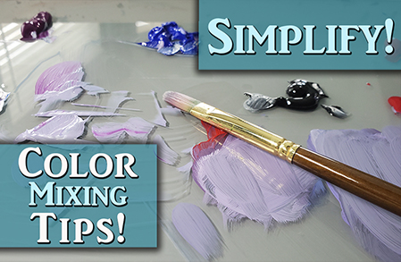 Color Mixing Painting Tips