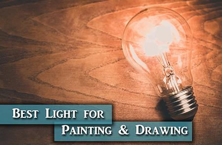 The best light for painting and drawing