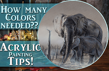 Color tips for acrylic painting