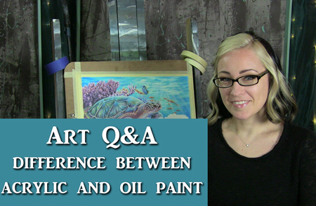 Art Q&A What is the difference between oil and acrylic paint | Lachri