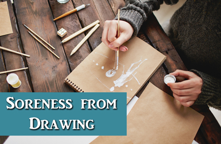 Art Q&A – Hands Getting Sore While Drawing