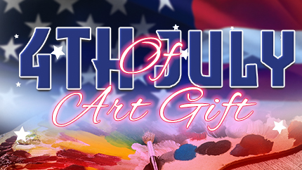 Happy 4th of July – Free Art Gift!