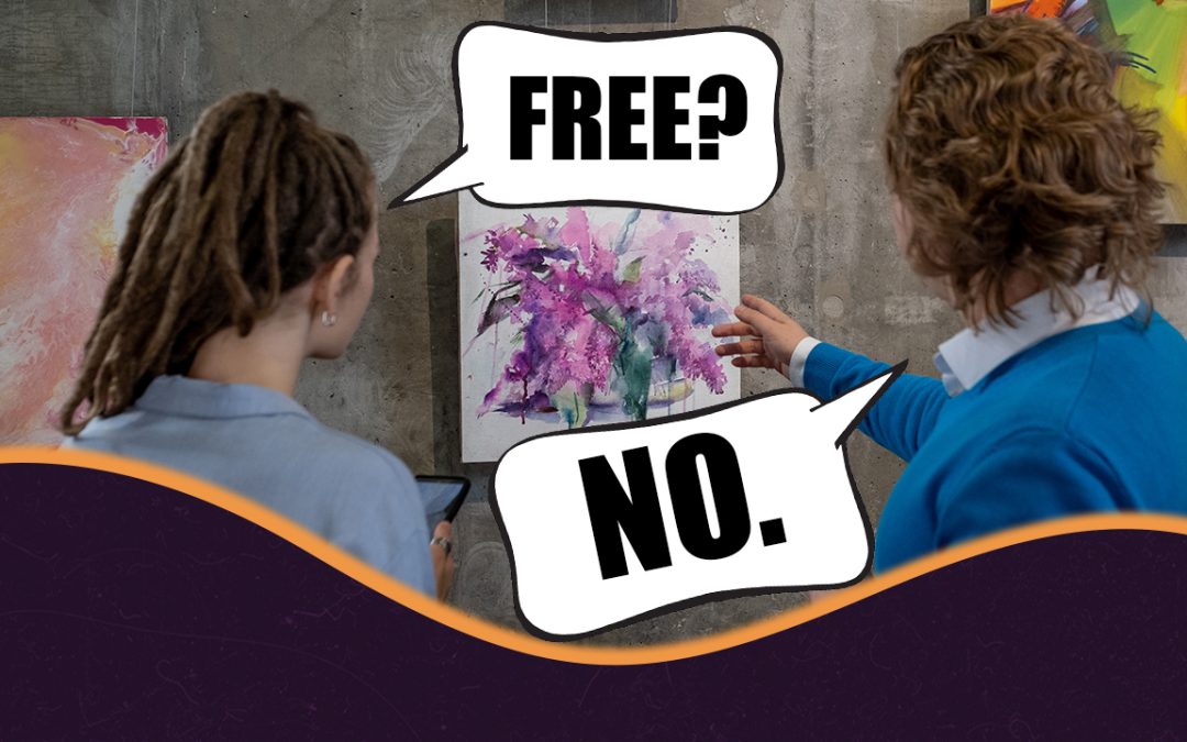 When People Want Free Art