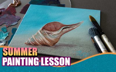 How to Paint a Seashell In Acrylics